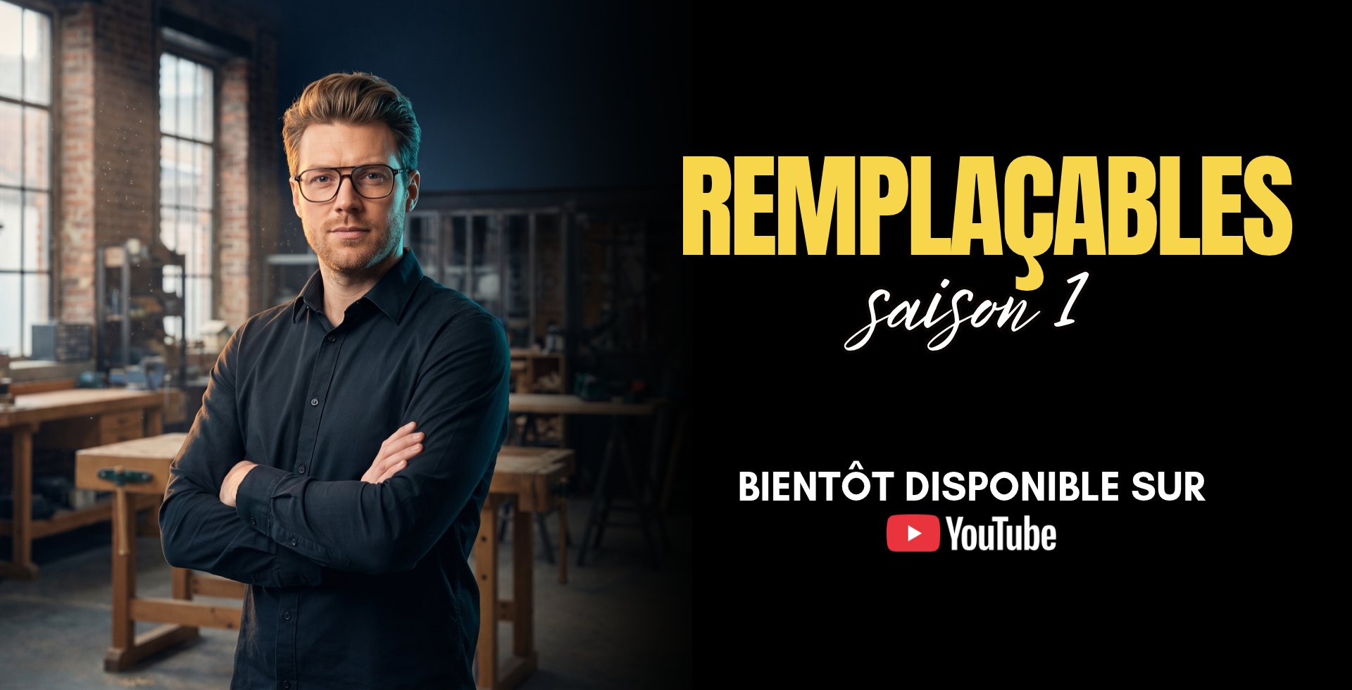 Remplaçables — saison 1, bientôt disponible sur YouTube